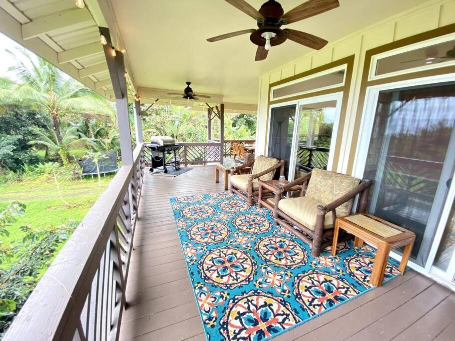 The House - Gorgeous, Spacious 4bd2ba Near Waterfalls And Hilo, Sleeps 12! Casa de Férias