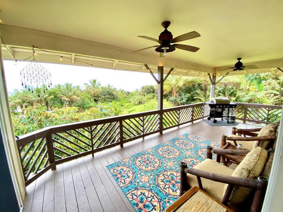 Casa de Férias The House - Gorgeous, Spacious 4bd2ba Near Waterfalls And Hilo, Sleeps 12! Honomu